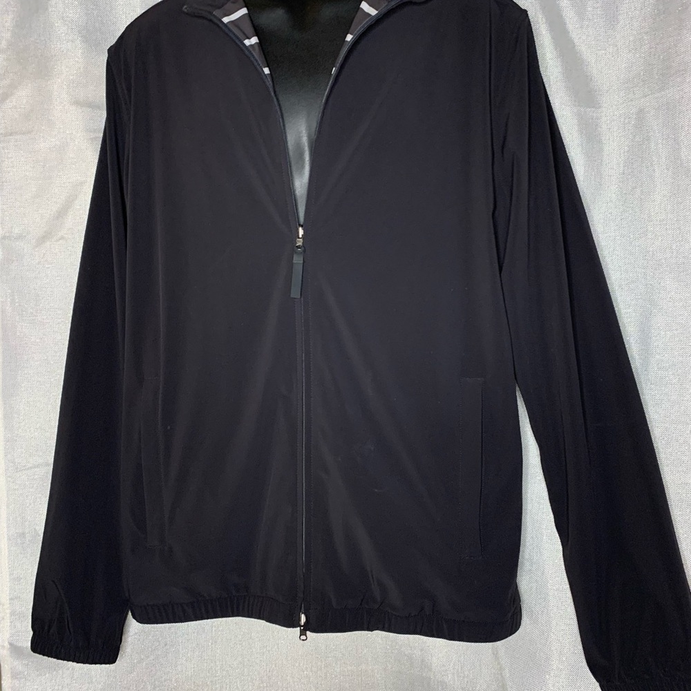 Lululemon Athletica Jackets & Coats Lululemon Men's Black Trainer Jacket L-XL - Picture 3 of 7